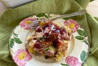 Monte Cristo French Toast Bake