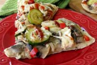 Grilled BBQ Chicken and Vegetable Pizza