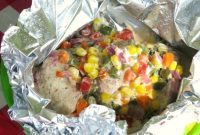 Spicy Ranch Chicken Foil Dinners