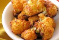 5-Ingredient Parmesan Cauliflower Poppers
