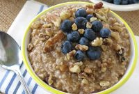 Overnight Slow Cooker Steel Cut Oatmeal
