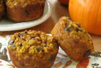 Wholesome Gluten Free Pumpkin Oatmeal Muffins
