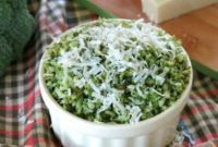 Anytime Roasted Broccoli Rice