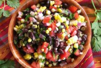 Fresh and Fast Corn Black Bean Salsa