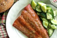 Effortless Bourbon Marinated Salmon