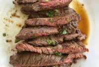 Effortless Pan-Seared Bavette Steak: Stovetop Success