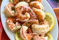 Argentine Red Shrimp Scampi