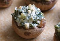 Creamy Cheesy Mushroom Poppers