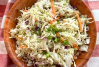 Authentic Southern Vinegar Slaw