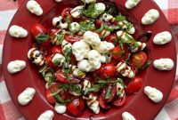 Spooky Caprese Skulls