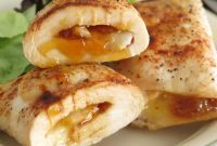 Exotic Chicken Roulades with Mango and Brie