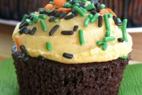 Double Pumpkin Bliss: Chocolate Cupcakes with Pumpkin Buttercream