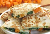 Golden Butternut Squash Quesadillas