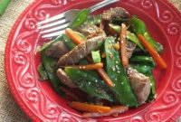 Ginger Soy Glazed Sesame Beef Stir Fry