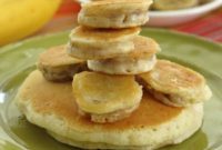 Sweet Fluffy Banana Pancakes