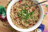 Flavorful Cajun Dirty Rice with Smoked Sausage
