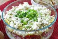 Greek Goddess 7-Layer Dip with Tzatziki