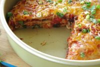 Fiesta Layered Burrito Bake