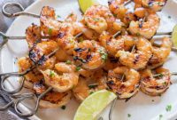 Zesty Margarita Shrimp: Grilled or Oven Baked