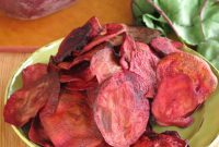 Crispy Baked Beet Chips
