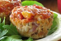 Southwest Turkey Meatloaf Muffins