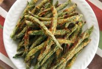 Oven-Crisped Green Bean Fries