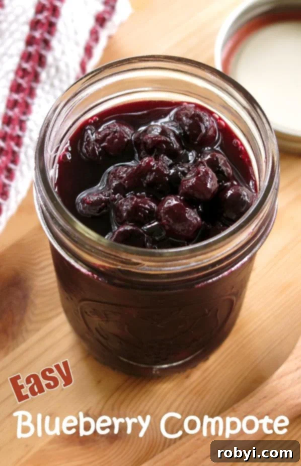 Easy Blueberry Compote Recipe