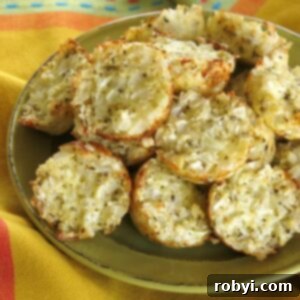 Cauliflower Egg Muffins on a plate, showcasing their inviting texture