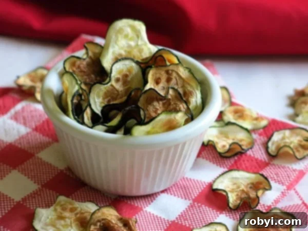 Baked Zucchini Chips