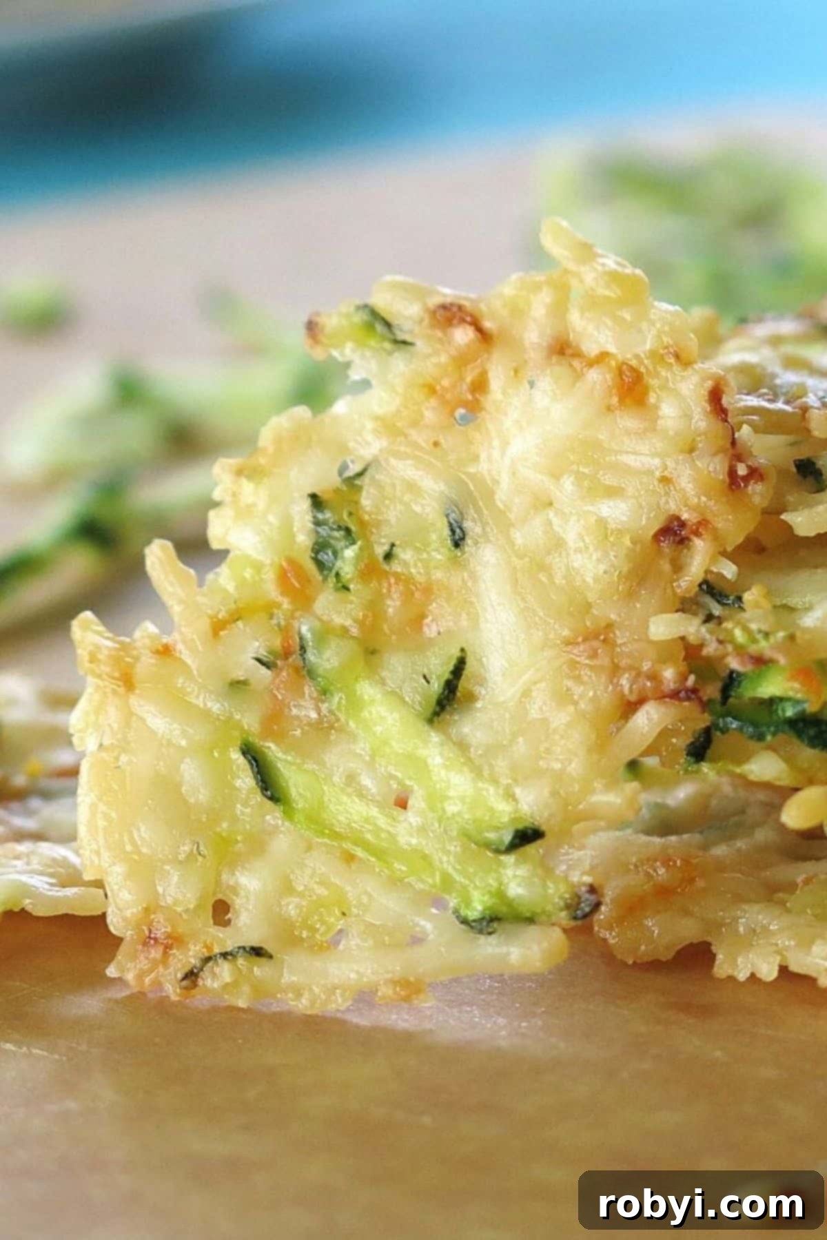 Crispy Parmesan Veggie Bites 7 Parmesan cheese veggie crisp standing on end next to a stack of more parmesan crisps.