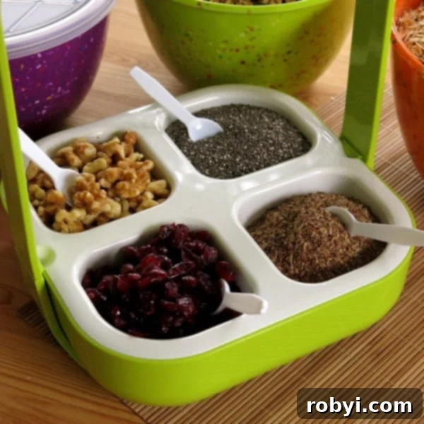 Customizable Toppings for Overnight Oats